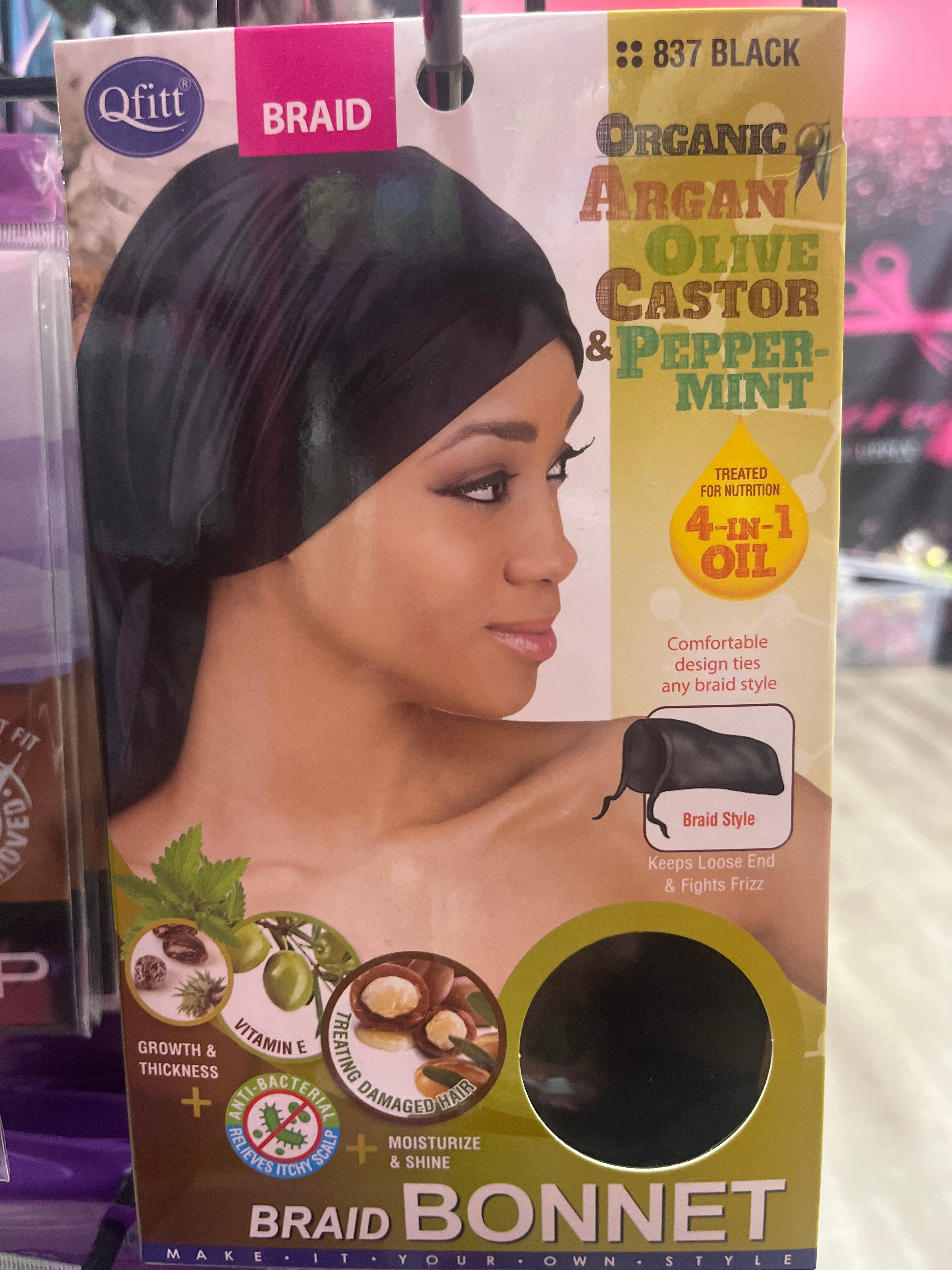 Qfitt Braid Bonnet