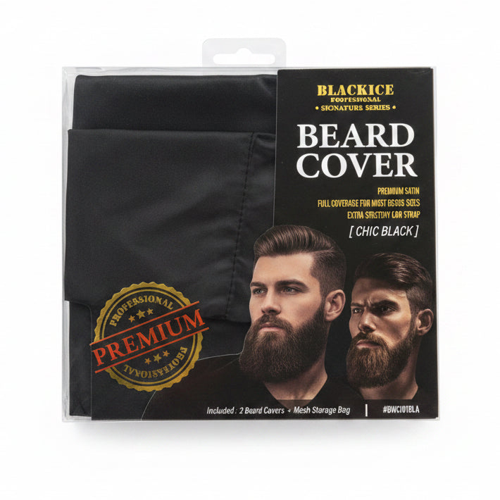 Black ice professional beard cover