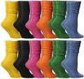 Slouch stacked socks