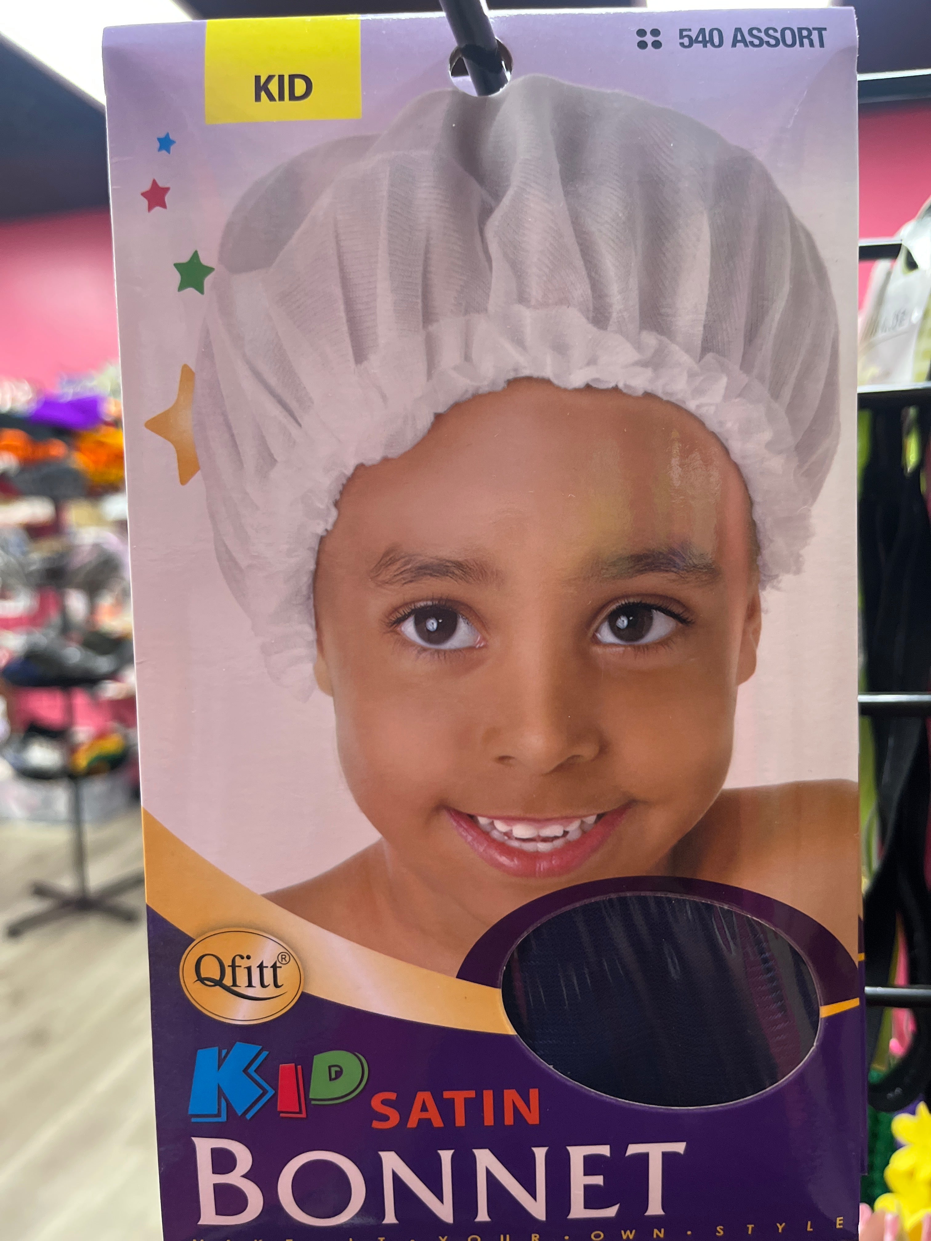 Kids Satin Bonnet