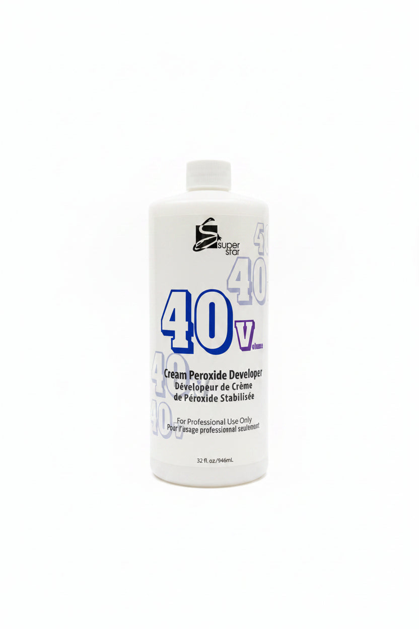 SuperStar40 volume cream, peroxide developer 32 ounce