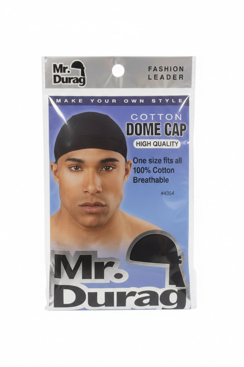 Mr. Durag cotton dome cap