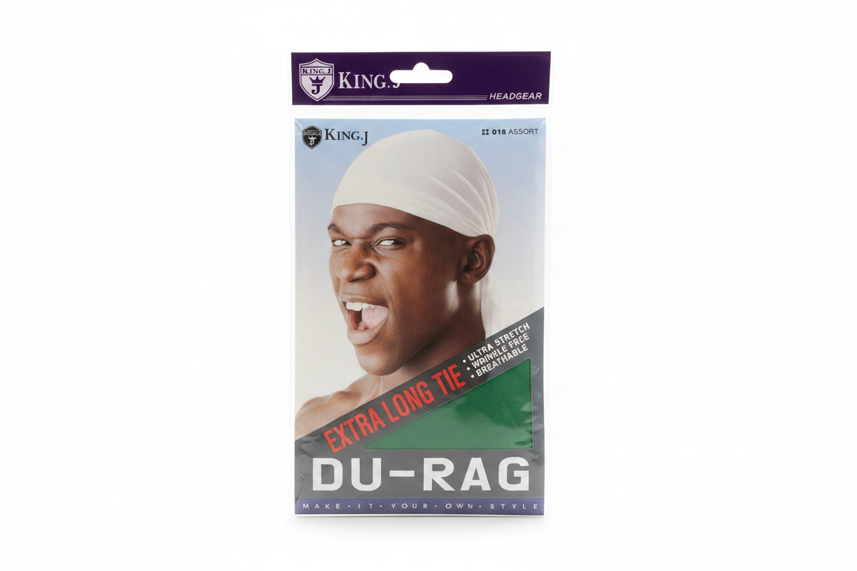 Extra long tie du rag for men