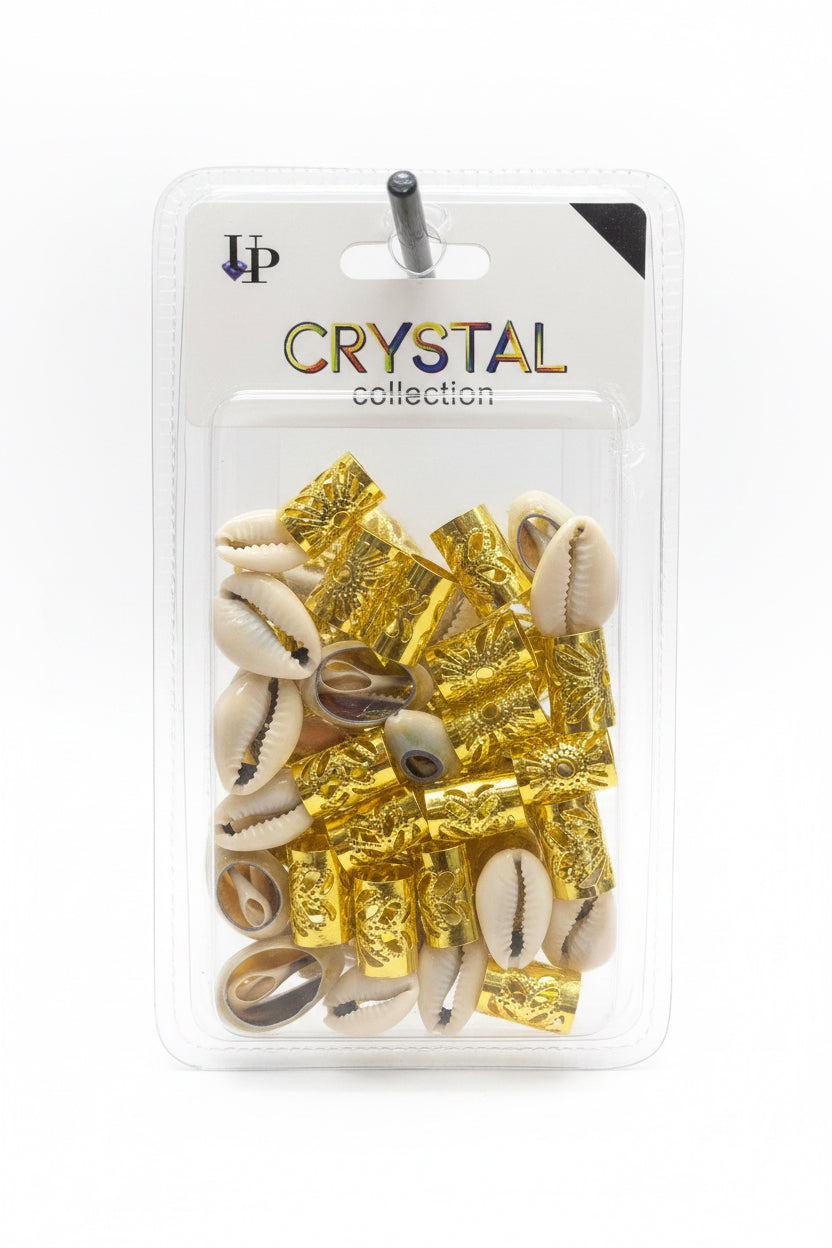 Crystal collection Braid and loc hair jewelry