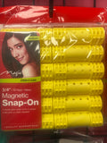 Magnetic snap on 3/4 inch rollers