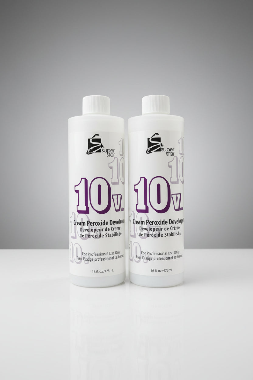 Superstar 10 volume cream, peroxide developer