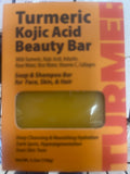 Tumeric and kojic acid beauty bar
