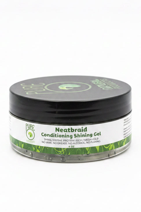 Neat braid conditioning shining gel
