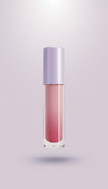 Dreamy rose lip gloss with gloss finish