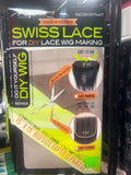 Swiss lace diy wig making
