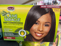 Olive miracle no lye relaxer
