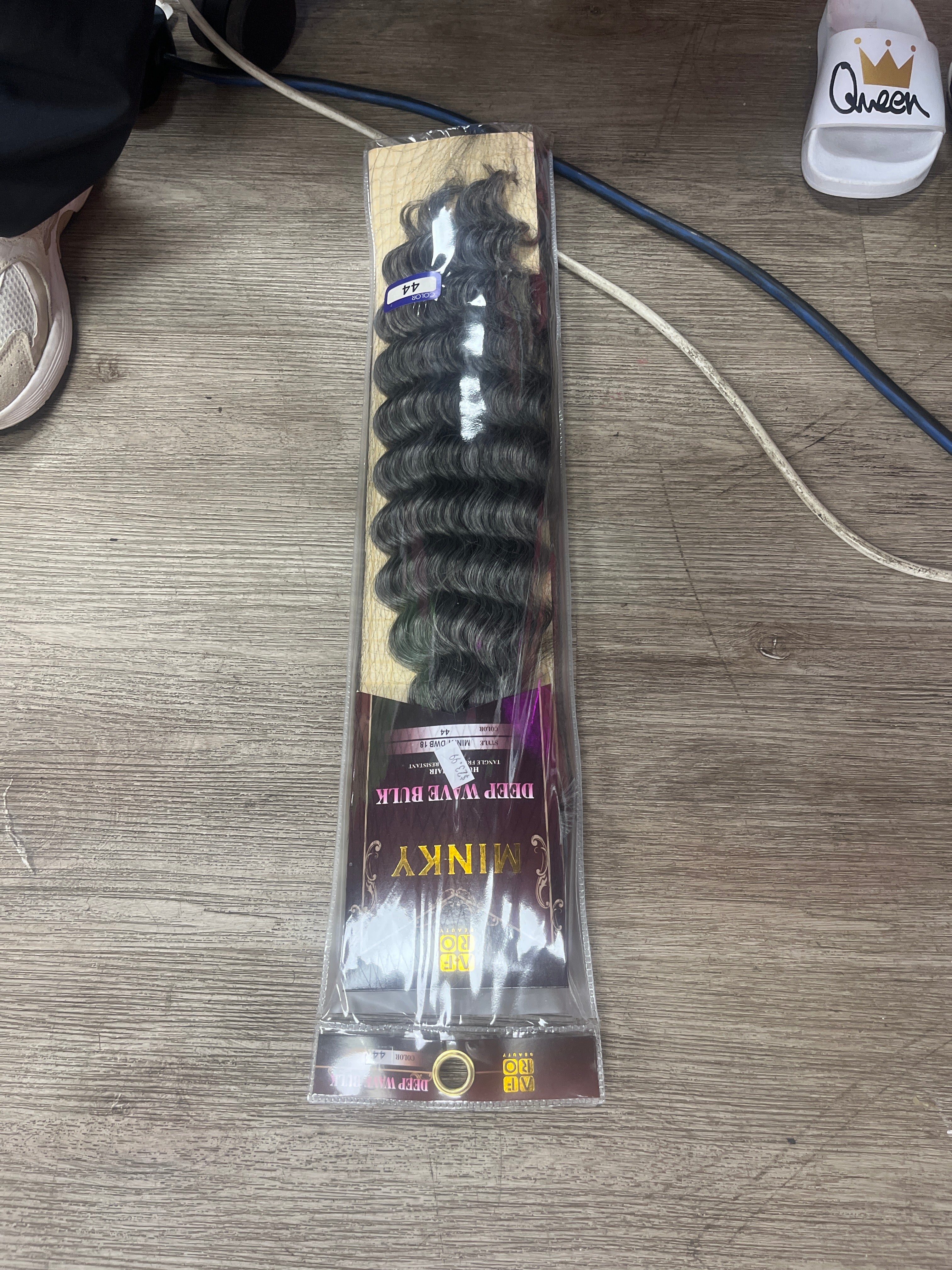 Minky deep wave bulk hair-color 44