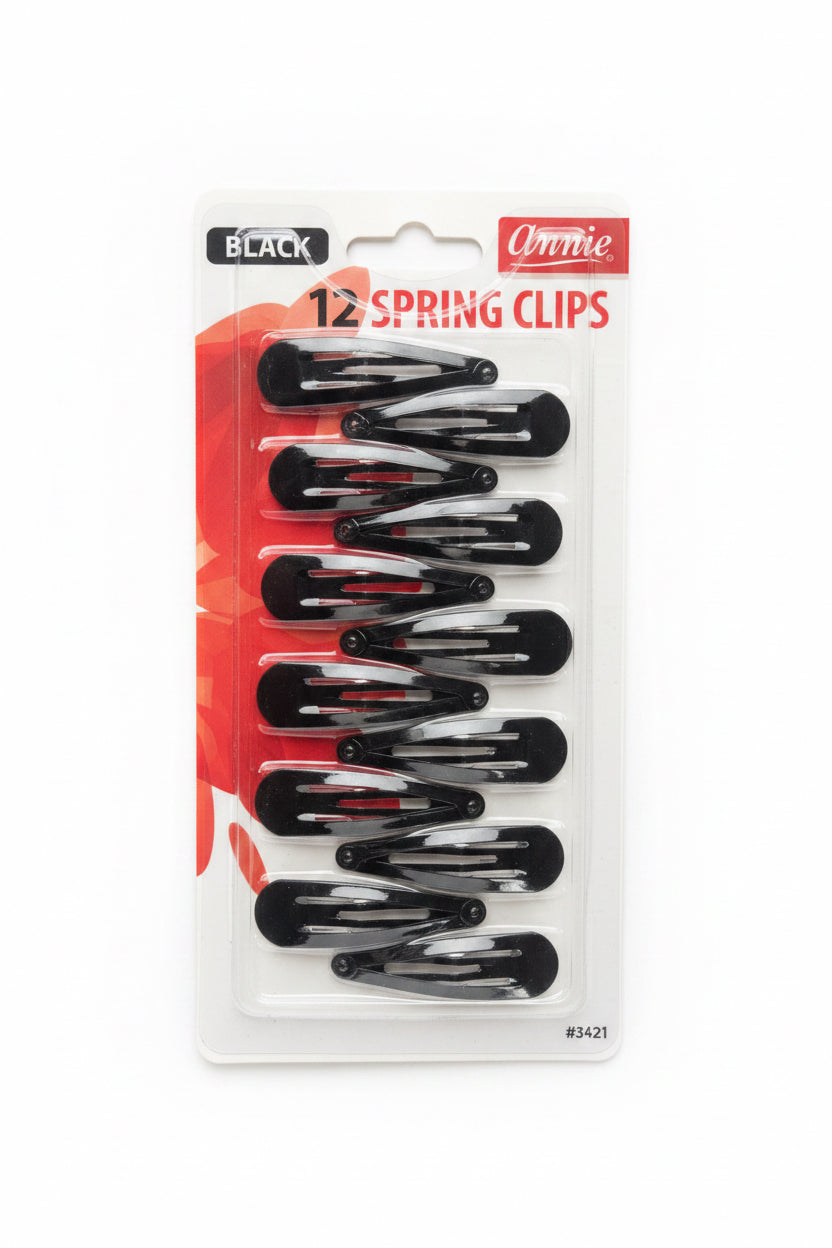 12 spring clips