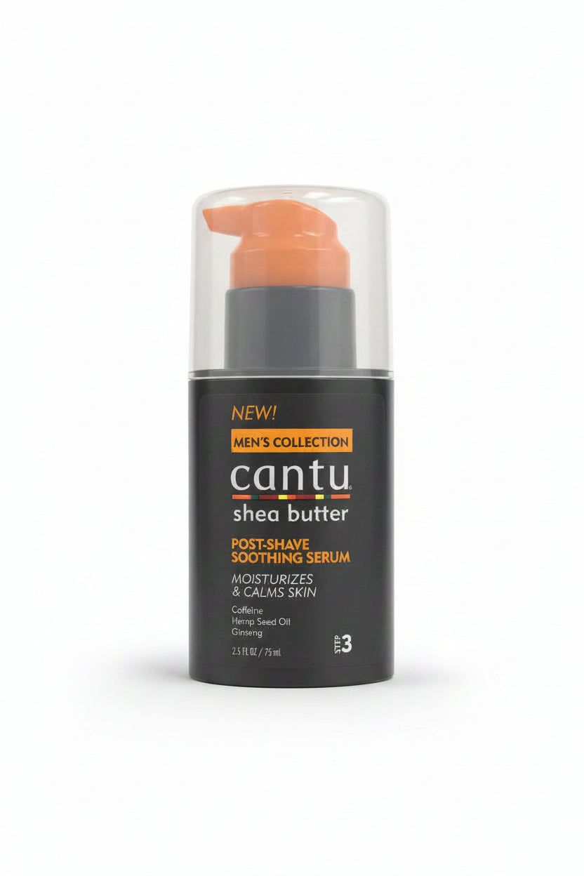Cantu MENS collection post Shane soothing serum