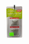 Safety pins set 15 small pins 10 large pins