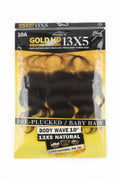 Gold HD melting closure 13 x 5