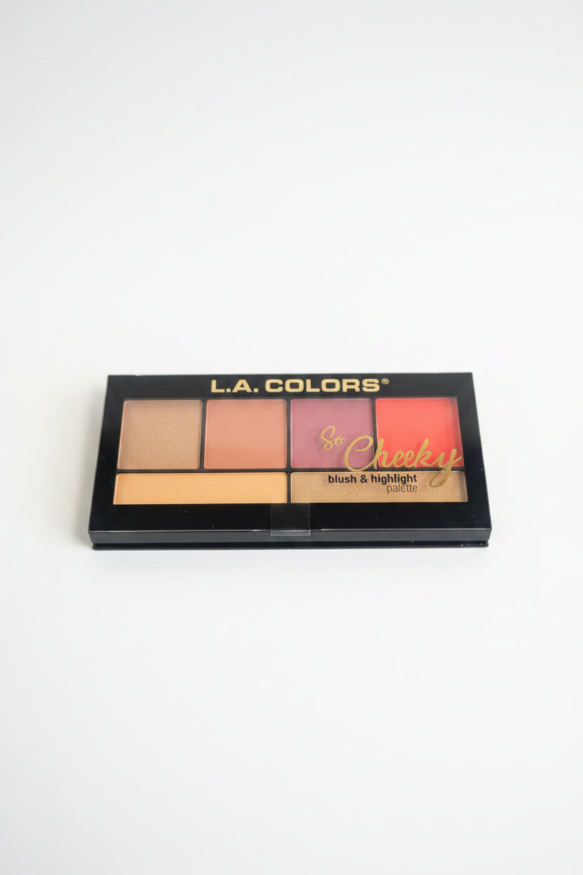 L.A Colors blush and highlight palette