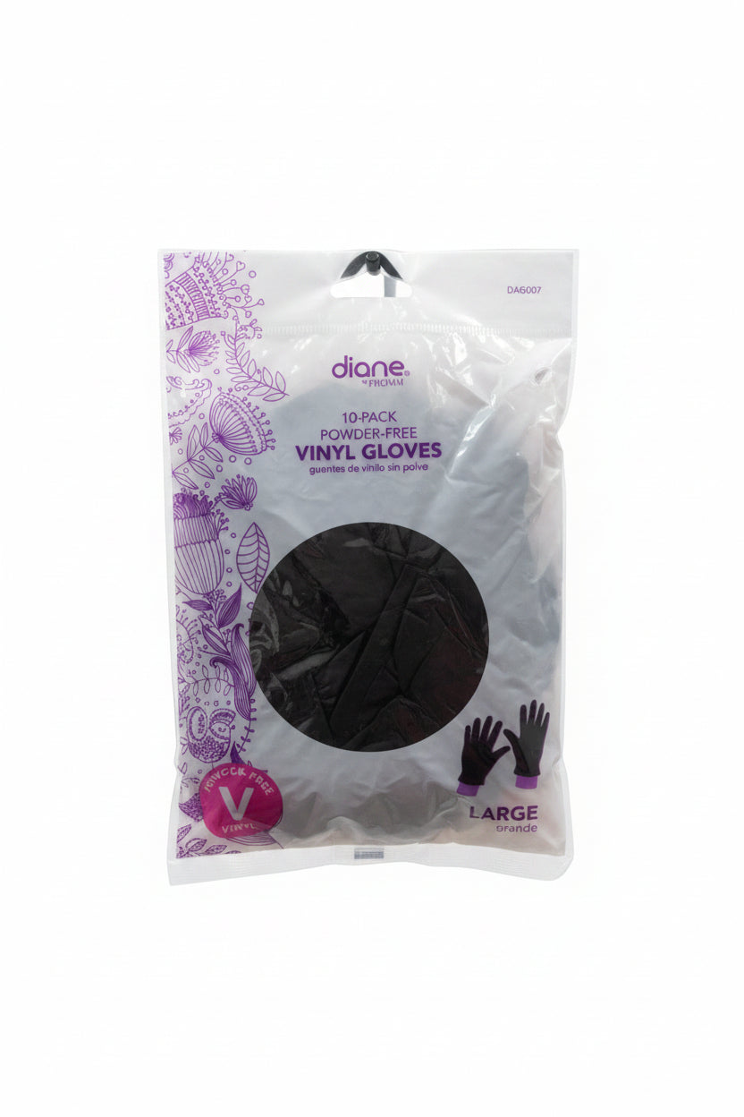 Large 10 pack vinyl gloves