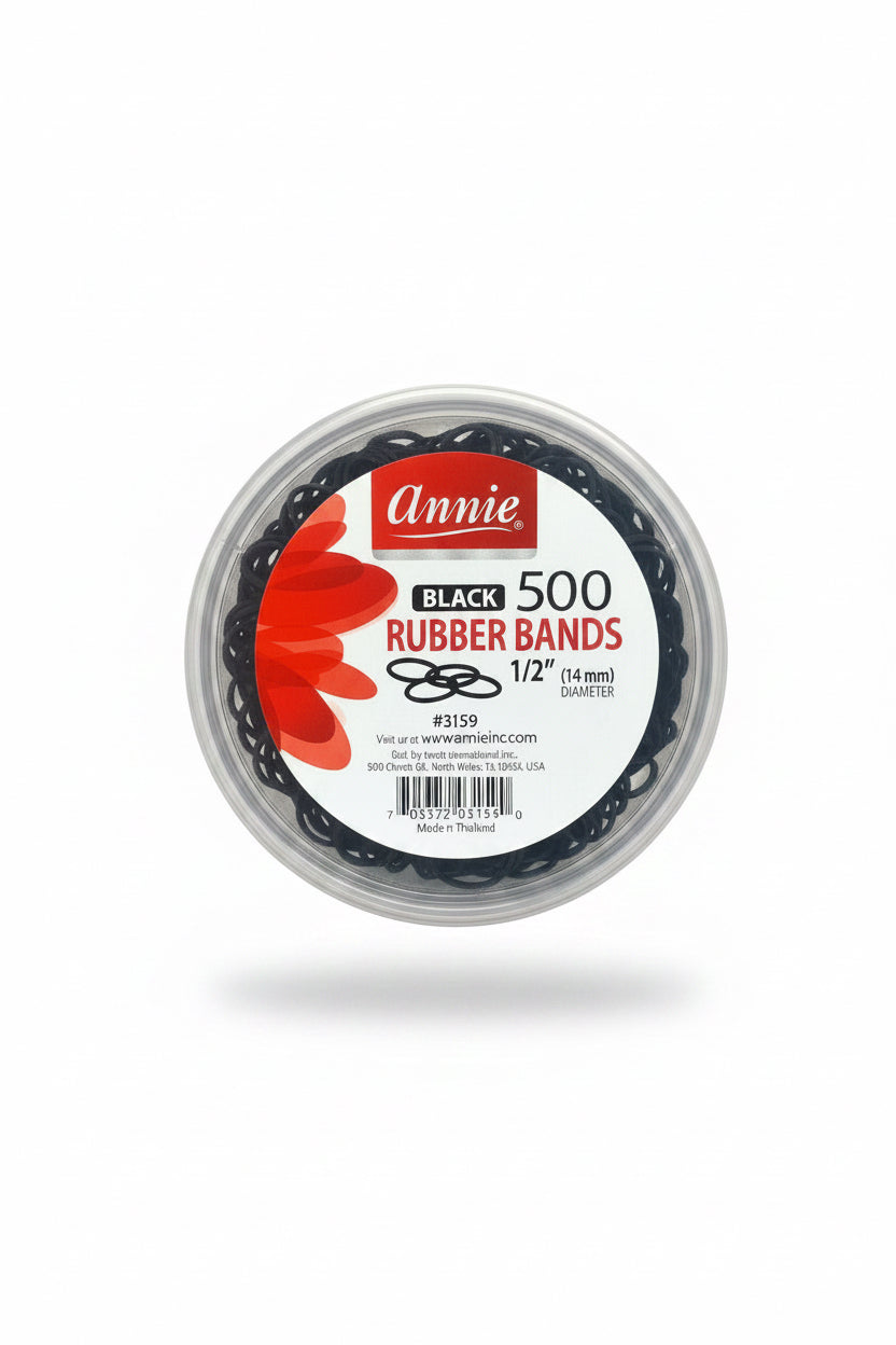 Annie 500 black Rubber bands